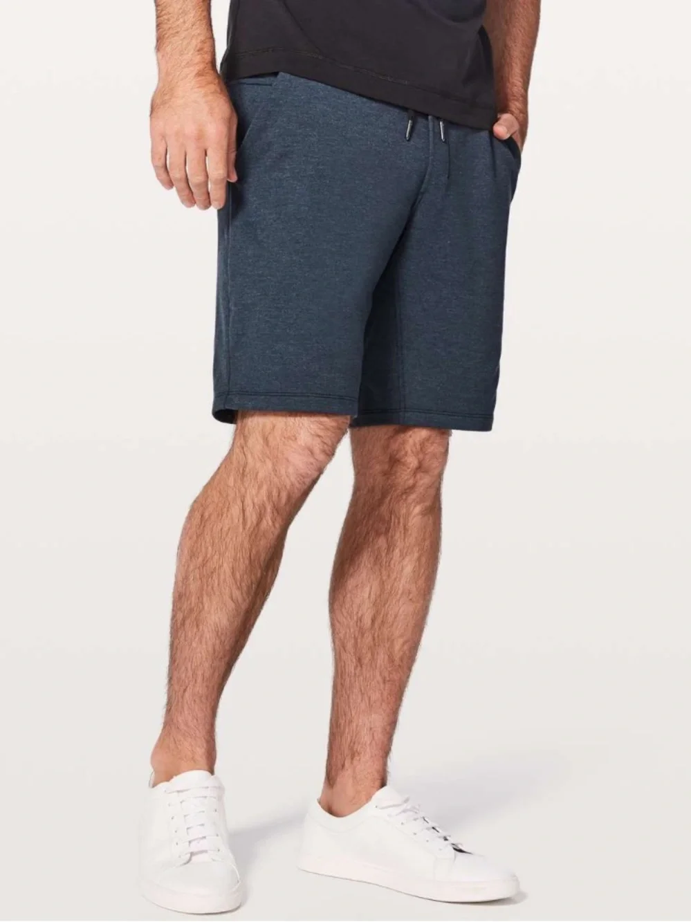 Lululemon City Sweat Shorts size medium Heathered True Navy